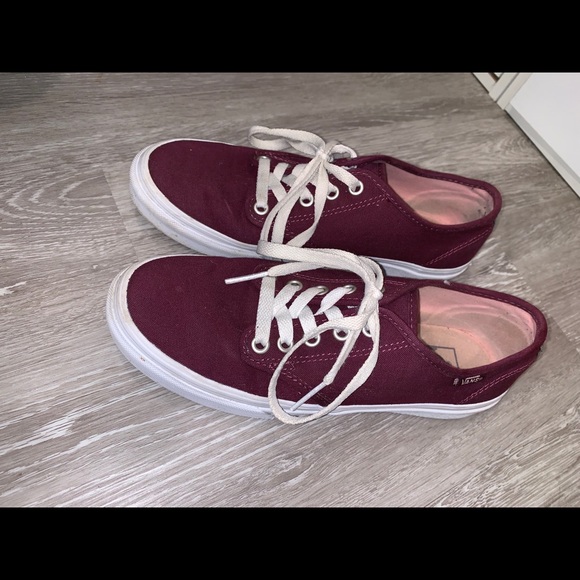 Vans Shoes - VANS®️ Maroon Authentic Women’s Sneaker. The ERA.